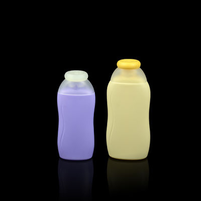 OEM Kolorowa pusta plastikowa butelka 200 ml 250 ml Szampon w pomarańczowej butelce