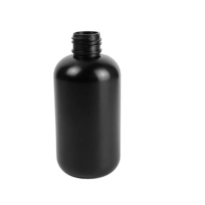 180 ml 24/410 HDPE Białe okrągłe butelki Boston Butelka do pielęgnacji skóry 30% PCR