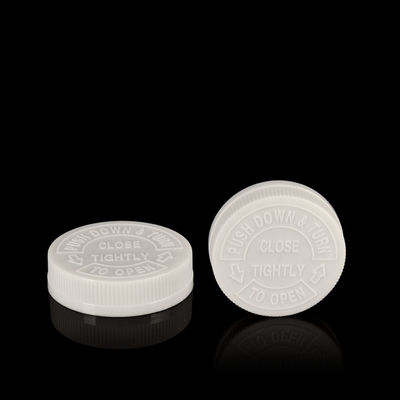 Śruba Odporna na dzieci plastikowa zakrętka do butelek Górne pokrywy butelek 52 mm 70 mm 89 mm Szyja