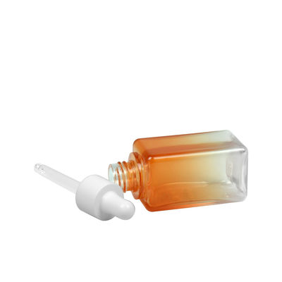 50 ml Gradient PETG Butelka kosmetyczna Kwadrat 20/410 Opakowanie butelki olejku eterycznego