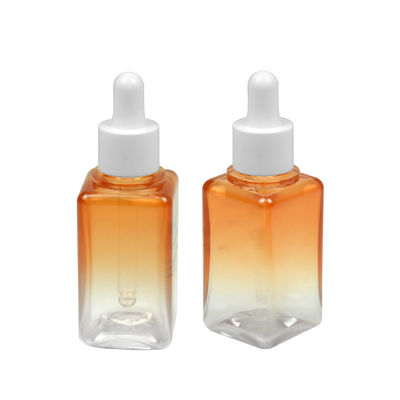 50 ml Gradient PETG Butelka kosmetyczna Kwadrat 20/410 Opakowanie butelki olejku eterycznego