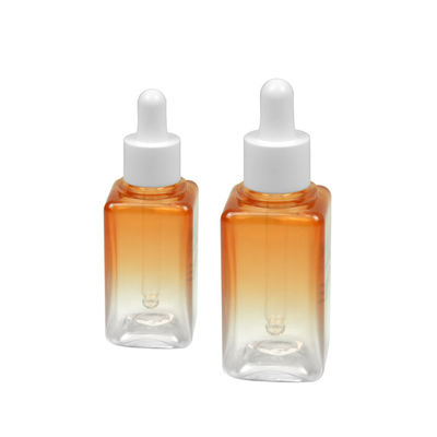 50 ml Gradient PETG Butelka kosmetyczna Kwadrat 20/410 Opakowanie butelki olejku eterycznego