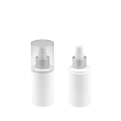 106mm Cylinder Płaska Butelka Pet Duża Pokrywa 100ml Przezroczysta Plastikowa Butelka