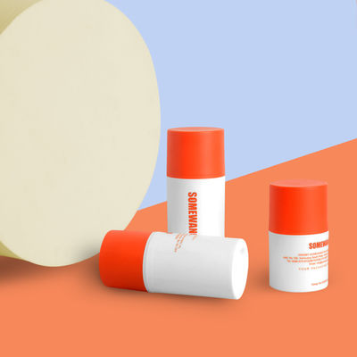 Trendy 20 ml 100 ml Wielokrotnego napełniania Butelka z pompką bezpowietrzną Drukowanie Butelka z pompką z tworzywa sztucznego