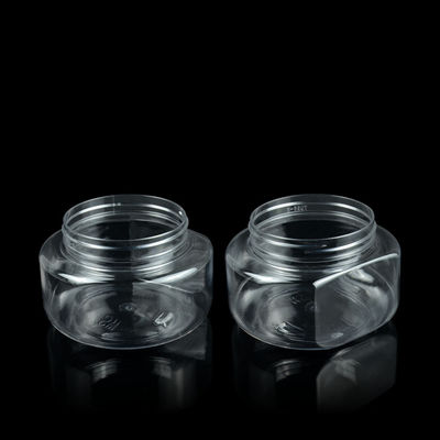 240 ml 350 ml 500 ml Plastikowe słoiki PET Peelingi do ciała 500 ml Słoik dla zwierząt domowych na sól do kąpieli