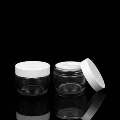 Heavy Wall 30ml 50ml PET Plastikowe opakowanie do pielęgnacji skóry Puste opakowanie kremu
