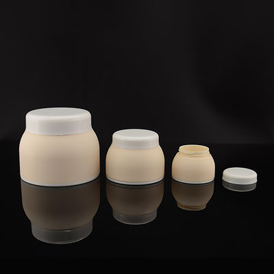 30ml 50ml 100ml Pusty PP Kremowy Jar Miska W Kształcie Bez BPA Przezroczyste Plastikowe Słoiki Z Pokrywkami