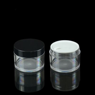 55 mm 100 ml Etykietowanie opakowań słoików kosmetycznych PETG z kremem