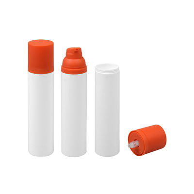 Cylinder 20ml 100ml Airless Lotion Kosmetyczna butelka z pompką próżniową do kremu do twarzy