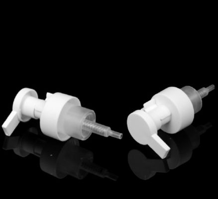 Bubbler White Clear Mousse Liquid Foam Pusta butelka na żel pod prysznic