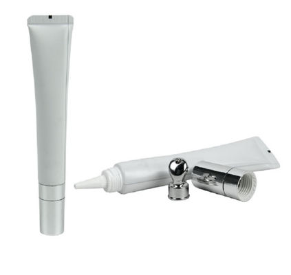 D19 X H85mm Biały krem ​​pod oczy ABL Tube Druk offsetowy Masaż oczu Opakowania kosmetyczne