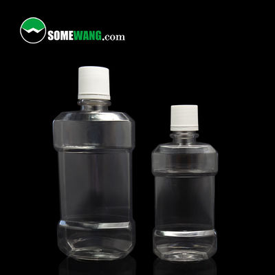 100 ml / 250 ml / 500 ml Kosmetyczna butelka PET Dostosowana butelka do płukania ust