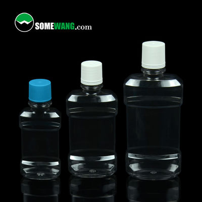 100 ml / 250 ml / 500 ml Kosmetyczna butelka PET Dostosowana butelka do płukania ust