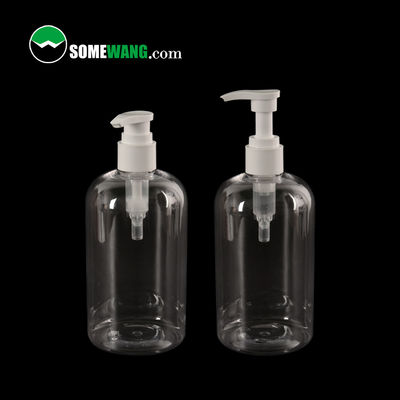100 ml / 200 ml / 500 ml Szampon Prysznic Plastikowa butelka PET z opryskiwaczem z pompką Opakowania kosmetyczne