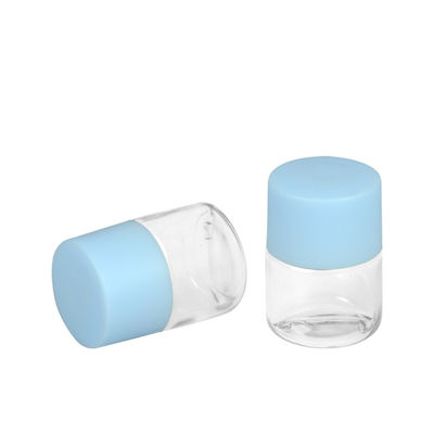 Wysokiej jakości opakowanie kosmetyczne 10 ML i 50 ML puste plastikowe okrągłe butelki PETG z tonerem Mini balsam butelki na próbki