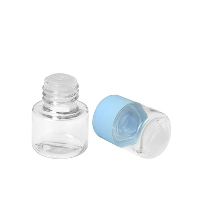 Wysokiej jakości opakowanie kosmetyczne 10 ML i 50 ML puste plastikowe okrągłe butelki PETG z tonerem Mini balsam butelki na próbki