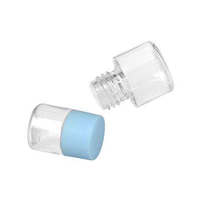 Wysokiej jakości opakowanie kosmetyczne 10 ML i 50 ML puste plastikowe okrągłe butelki PETG z tonerem Mini balsam butelki na próbki