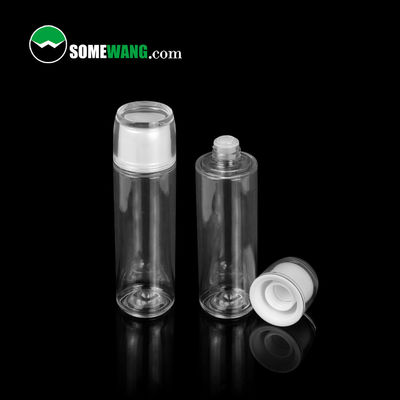 100 ml 120 ml Przezroczyste grube plastikowe butelki PETG do pielęgnacji skóry Kosmetyczna butelka PETG z tonerem