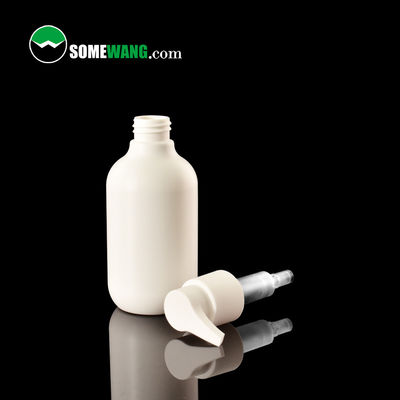 300 ml Plastikowa okrągła butelka kosmetyczna PE Dostosowane pompki do mycia rąk Butelka szamponu