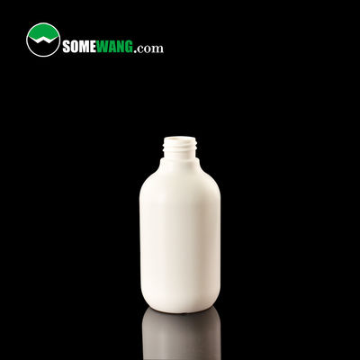 300 ml Plastikowa okrągła butelka kosmetyczna PE Dostosowane pompki do mycia rąk Butelka szamponu