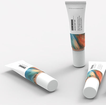 15 ml Plastikowa tubka kremu pod oczy ABL z aplikatorem do masażu do opakowań kosmetycznych